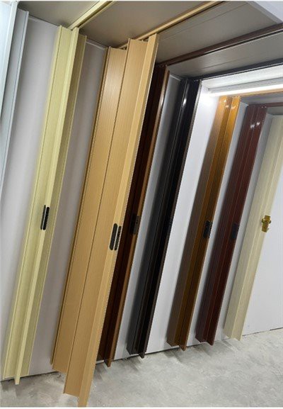 PVC glisante pliante partiție ușă